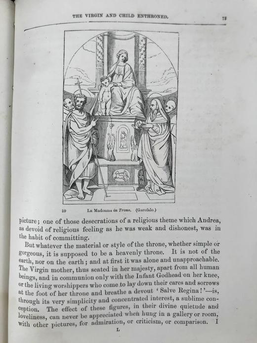 1899年 圣母玛利亚传奇 192幅版画插图 漆布精装大32开 商品图14