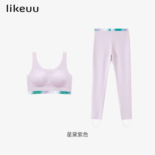 likeuu你好艺术梦幻无尺码中小学生女童文胸少女发育内衣打底裤 商品图4