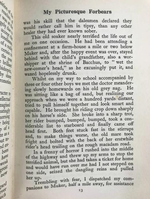 含藏书票！1926年 基尔顿《一个博物学家的朝圣》 8幅插图 漆布精装32开 商品图14