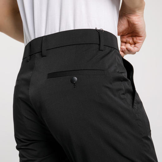 布兰施春夏百搭纯色男士直筒长裤休闲裤 商品图4