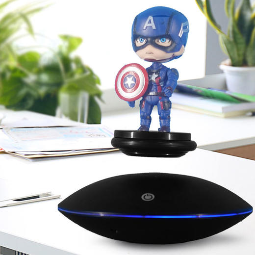 【磁悬浮展台】 悬浮玩偶展示架钢铁侠孙悟空DIY旋转展台承重350g 商品图4