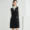 剩S/M 芳外【赫本风钉珠点缀裙子】2026秋冬新品背心小黑裙连衣裙 商品缩略图1