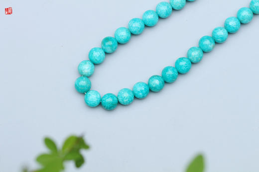天河石项链，珠径12mm 商品图1