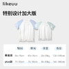 【低至6折】likeuu儿童家居服睡衣套装男女童学生短裤轻薄透气 商品缩略图4
