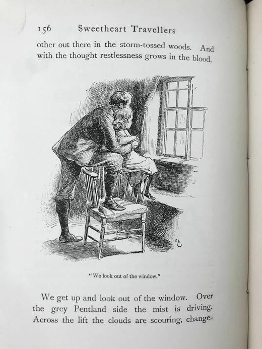 1895年 克罗克特《甜心旅行者》 约80幅精美插图 漆布精装大32开 商品图8