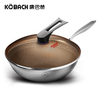 康巴赫（KBH）精英款蜂窝304炒锅煎锅 32cm CLK32D12 商品缩略图0