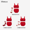 ubras旗下likeuu少女红色无尺码内衣套礼盒本命年文胸内裤初中生 商品缩略图4