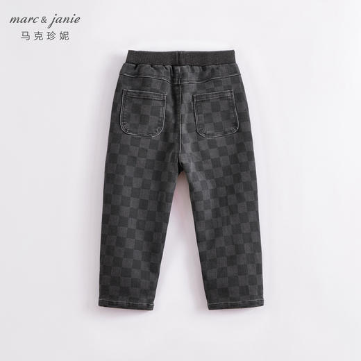 【打折】马克珍妮春装新款 女童印花仿针织牛仔裤 儿童裤子221671 商品图1