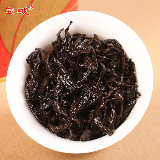 宝城 A505贡礼大红袍茶叶罐装散茶茶900克炭焙浓香型乌龙茶 商品图3