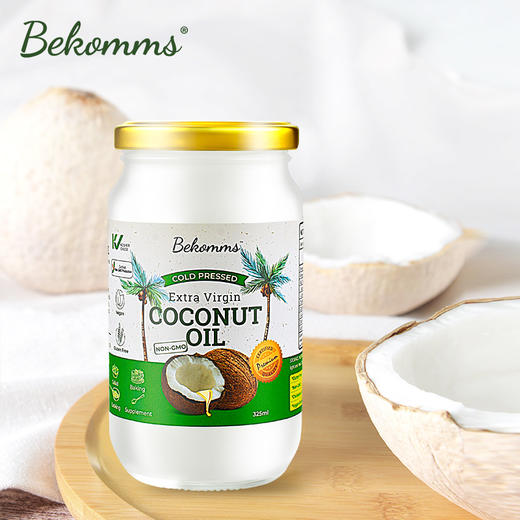 有机椰子油 物理冷压初榨 有机认证 斯里兰卡原装进口 贝科姆家庭食用油 纯素食品 生食 烘焙 烹饪 烧烤 护肤 护发 多种使用方法 商品图4