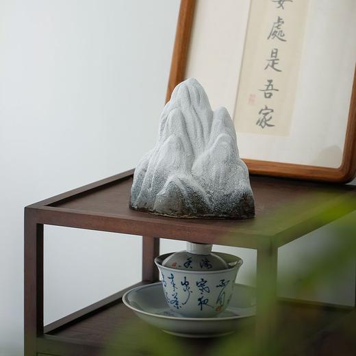 新中式禅意水族鱼缸造景假山陶瓷摆件大中小号桌面景观沙盘装饰品 商品图8