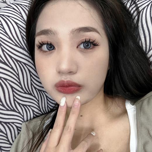 clairecolor 年抛美瞳 奶蓝冻冻 直径14.5mm着色13.7mm 商品图4