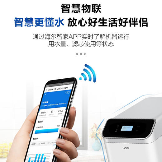海尔（Haier）中央净水机 HWP15-JR(WH)U1 商品图4