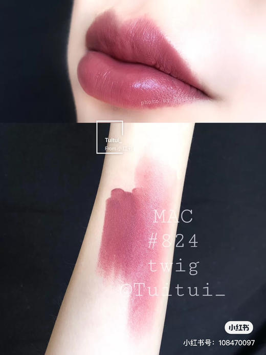 Mac 824 玫瑰豆沙 商品图1