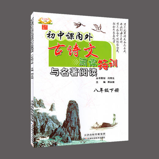 初中课内外古诗文阅读特训七年级下册八年级下册九年级全一册中考全攻略 商品图1