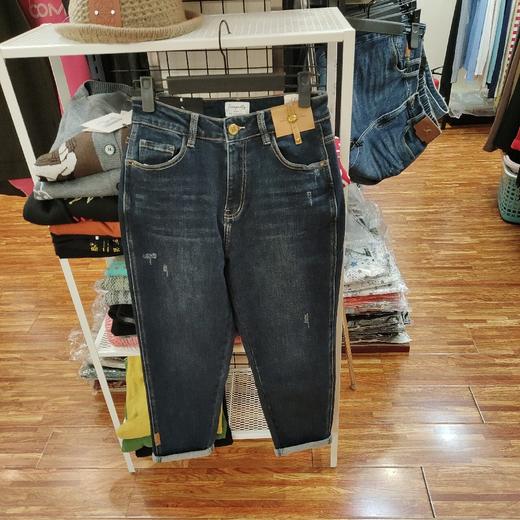 女抓绒哈伦牛仔裤83608 商品图0