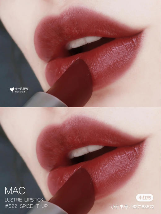 Mac 522 浆果红棕色 商品图1