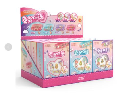 趣我优伴儿童手工串珠手链DIY材料女孩儿玩具创意手环-香香物语 商品图0