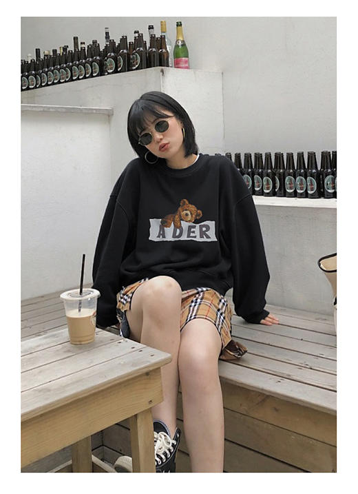 ADER 卧熊印花卫衣1626 [福利品] 商品图1