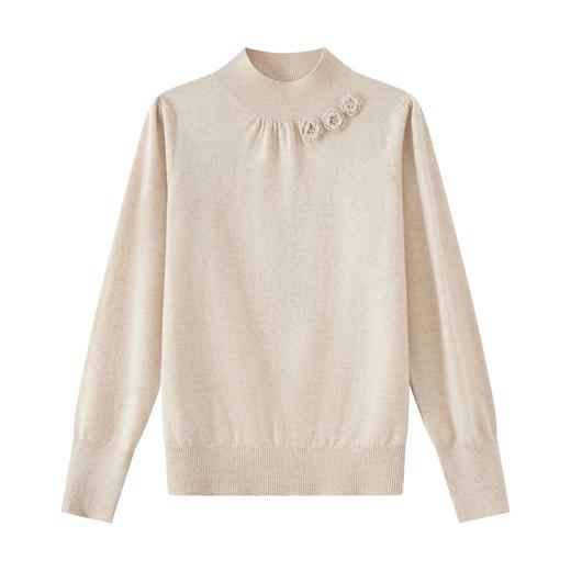 年轻妈妈羊毛衫100纯羊毛毛衣秋冬CC-52-YM863 商品图4