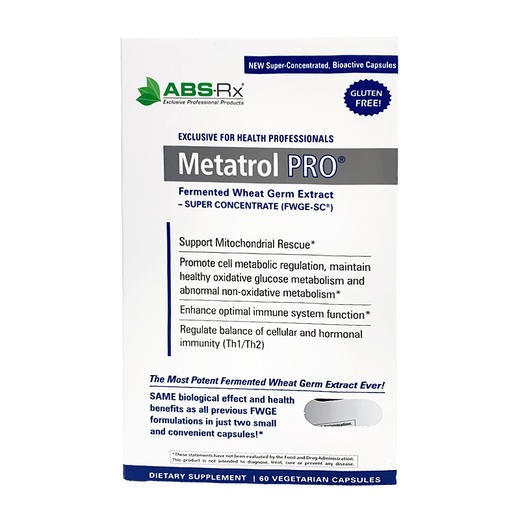 Metatrol  PRO®超浓缩发.酵小麦胚芽提取物胶囊60粒 商品图0