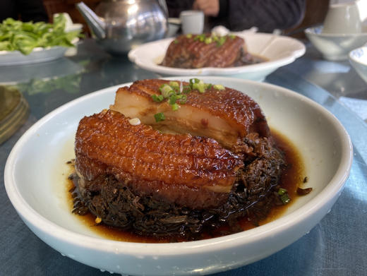 朴愿呱哩餐厅 爆款菜品系列之  梅菜扣肉 农家土猪肉一份 约500克 商品图5