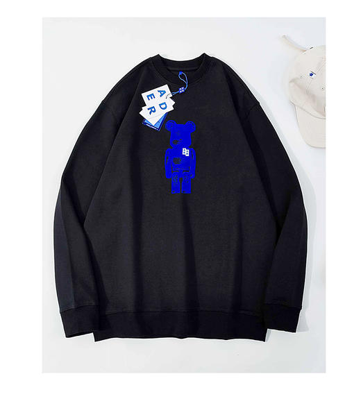 ADER 植绒积木熊情侣卫衣1610[福利品] 商品图4