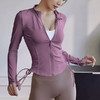 【限时秒】YOGACODE火树银花/立领修身长袖拉链外套瑜伽服YCDS158 商品缩略图3