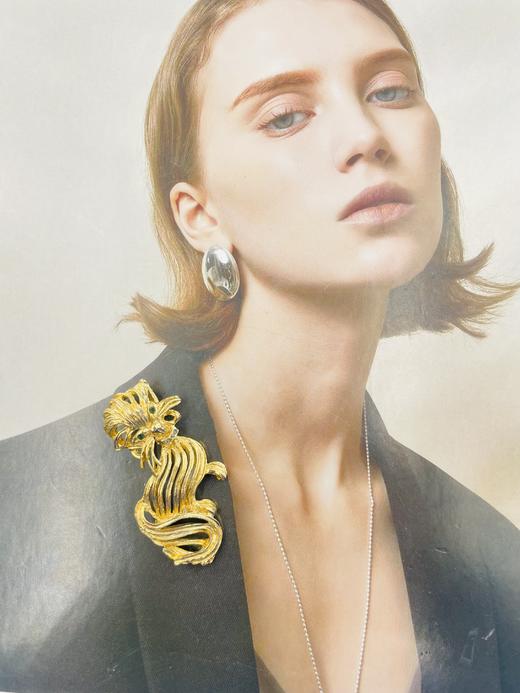 【Vintage孤品-151】sphinx镂空童趣胸针.英国 商品图0