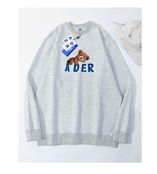 ADER 卧熊印花卫衣1626 [福利品] 商品图3