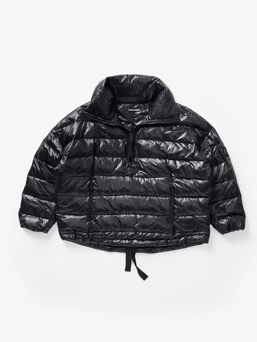 Holden - W DOWN ZIP HOODIE - BLACK - 女装 - 上衣 - 黑色 商品图4