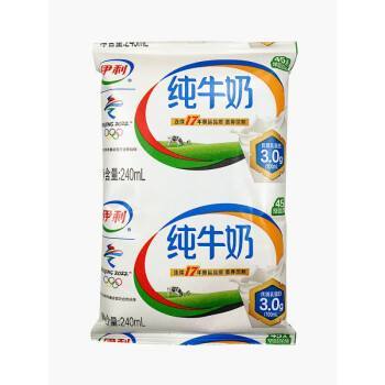 伊利小枕纯牛奶240ml 商品图0