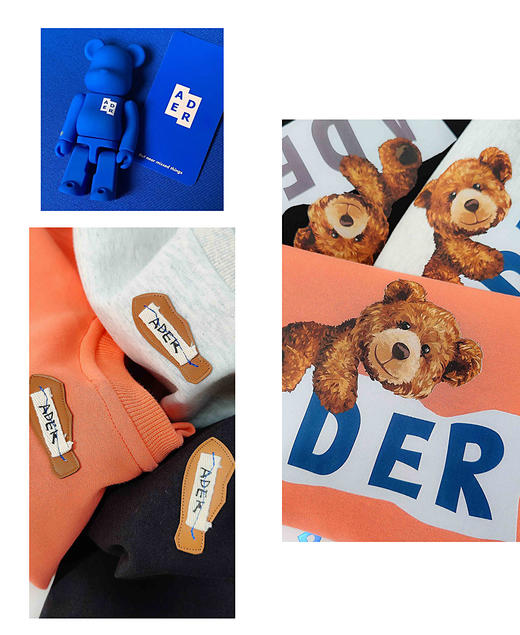 ADER 卧熊印花卫衣1626 [福利品] 商品图4