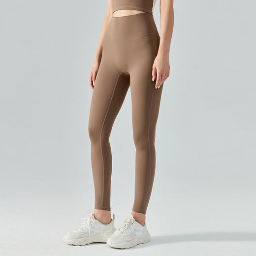 【限时秒】YOGACODE火树银花/裸感高腰双面磨毛蜜桃提臀瑜伽裤YCDS381 商品图13