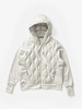 Holden - W DOWN ZIP HOODIE - PEARL - 女装 - 上衣 - 珍珠白 商品缩略图0