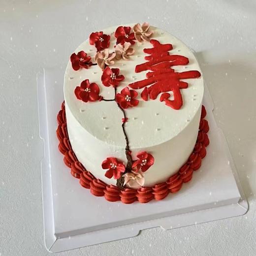 长辈祝寿生日蛋糕 商品图0