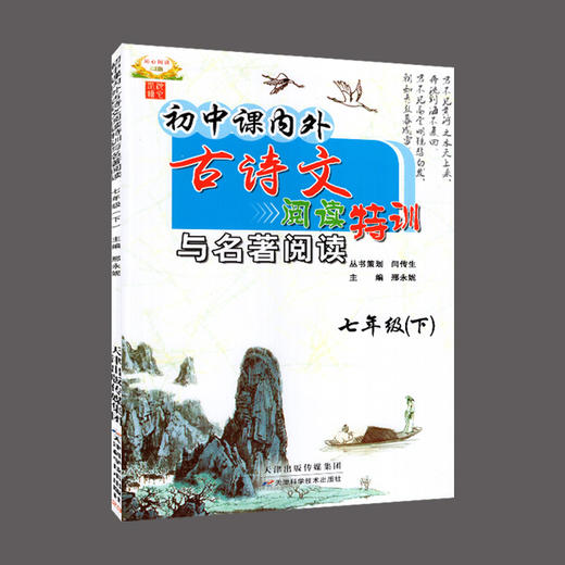 初中课内外古诗文阅读特训七年级下册八年级下册九年级全一册中考全攻略 商品图2