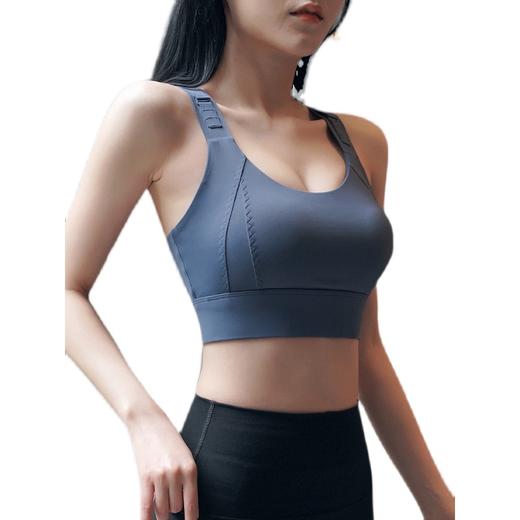 跃牌（呗咪纷纷系列）后搭扣美背防震聚拢运动背心文胸 一体杯WX029 商品图5