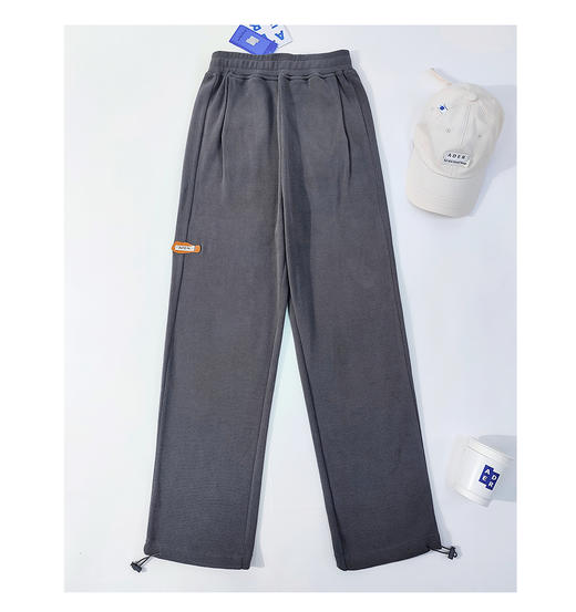 ADER 小皮标刷毛休闲裤2809 [福利品] 商品图6