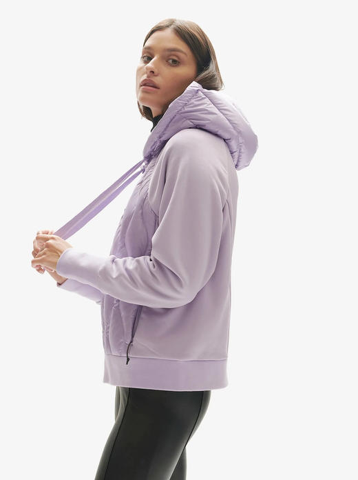 Holden - W DOWN ZIP HOODIE - DIGITAL LAVENDAR - 女装 - 上衣 - 紫色 商品图1