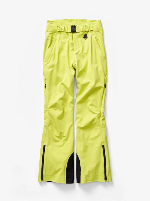 Holden - W BELTED ALPINE PANT - MINERAL YELLOW - 女装 - 滑雪裤 - 黄色 商品图4