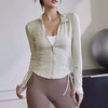 【限时秒】YOGACODE火树银花/立领修身长袖拉链外套瑜伽服YCDS158 商品缩略图4