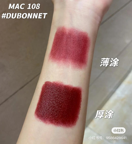 Mac 108 牛血红 商品图2