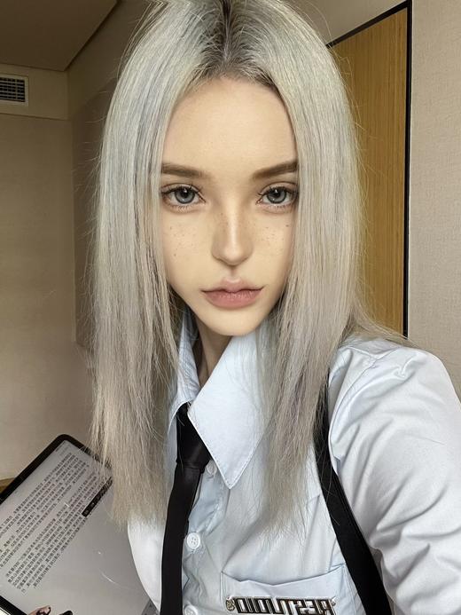 clairecolor 年抛 奶灰冻冻 直径14.5mm着色13.7mm 商品图0