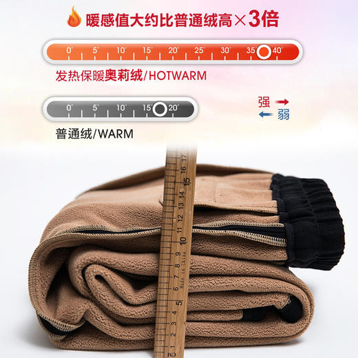 HSS2393A加绒加厚哈丁裤2022冬季新款中年妈妈裤子女士高腰弹力保暖小脚裤 商品图2