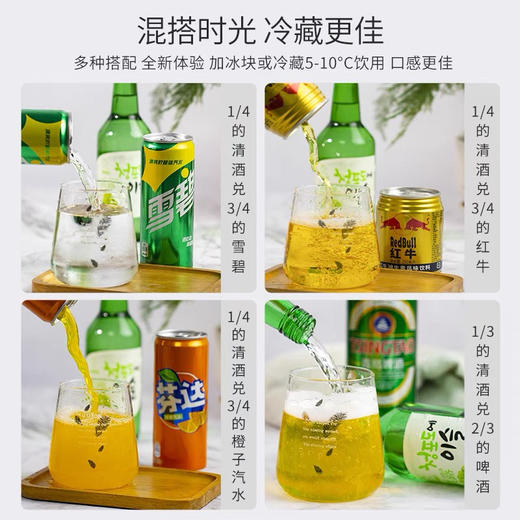 韩国进口真露烧酒青葡萄味清酒低度酒水韩式米酒利口酒果味西柚味 商品图2