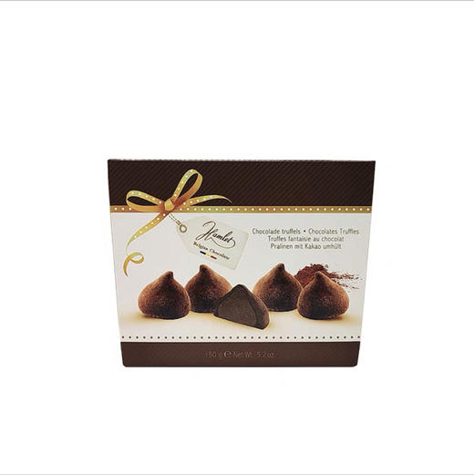 哈姆雷特hamlet奶油夹心可可松露形巧克力比利时进口网红零食糖果150g 商品图0