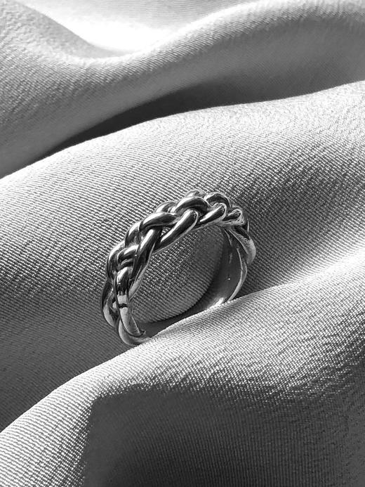 Fyntage | 愛與忠誠 Vatta Braided Ring [戒指 金/银] 商品图6