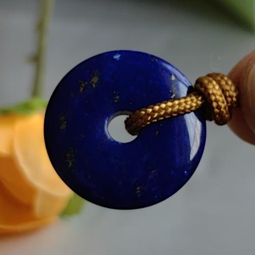 青金石平安扣（特价） 商品图0