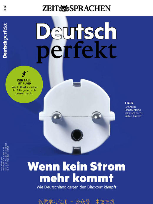 Deutsch Perfekt - 2022.14 商品图0